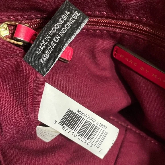 Marc By Marc Jacobs Fuchsia Leather Bag - Picture 12 of 12